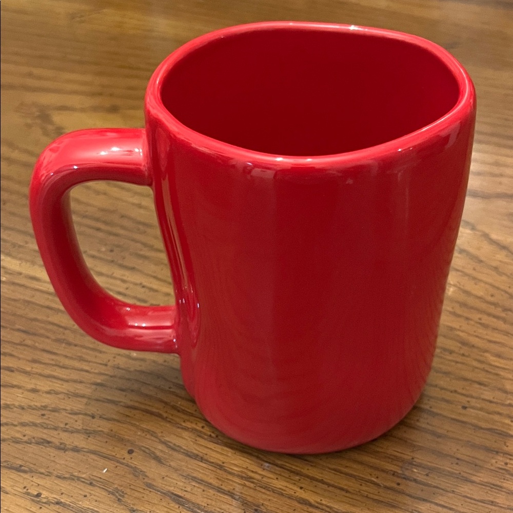 Red Ceramic Mug - Let It Snow - Picture 2 of 8